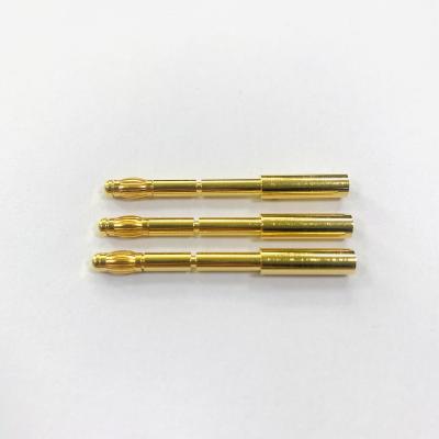 China Gold Plated Banana Socket Plug Bullet Banana Male Female Connector Plugs Banana Socket for sale