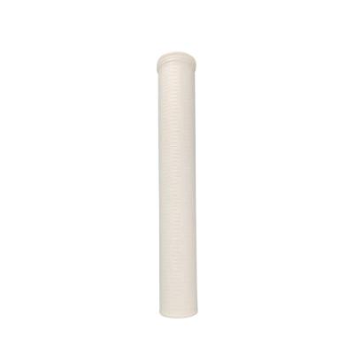 China Water Treatment 69 Mm 10/20/30/40 Inch PVDF Media Absolute Hydrophilic Membrane Pleated Cartridges Filters For Final Filtration for sale