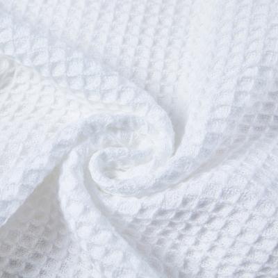 China Anti-pilling 100% COTTON WAFFLE BLANKET for sale