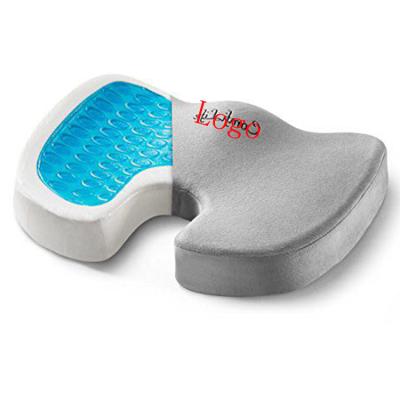 China Elderly Massage Daybed Embroidery Travel Cushion Massaging Velvet Sponge Memory Foam Weightless Chair Prostate Cushion for sale