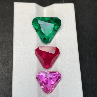 China Herz formte Diamond Emerald Amethyst Ruby Emerald Sapphire-Topas Soem-Service zu verkaufen