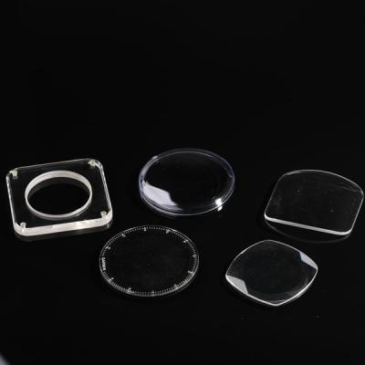 China El OEM modificó a Sapphire Crystal Watch Glass Flat Scratch para requisitos particulares resistente en venta