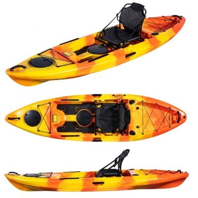 China Fishing entertainment best /hot quality factory wholesale simple cheapest price products sit on top deck padding fishing kayak for sale