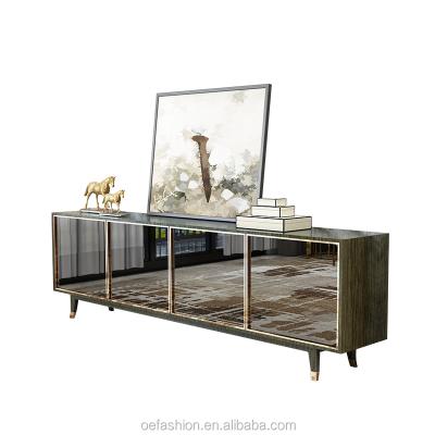 China Environmental Friendly Living Room Furniture TV Cabinet Modern Design OE-FASHION Wooden Stand With TV Bench for sale