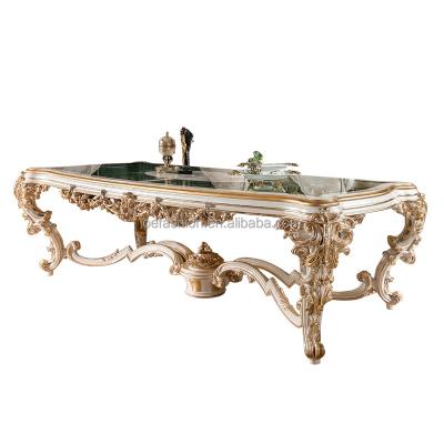 China OE-FASHION style custom made rococo classic french antique dining tables dining room furniture for sale