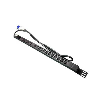 China 220V 32A IEC 12C13/4C19 Socket PDU With 1P Circuit Breaker X-12C134C19-32-1.0 for sale