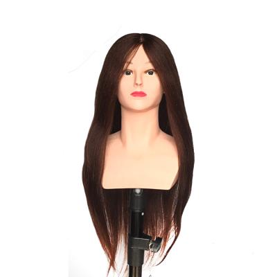 China Cosmetology Mannequin Heads 100% Human Hair Mannequin Head With Shoulder Black Dolls With  Hair Female Dummies Mannequin Training Heads for sale