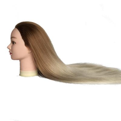 China Cosmetology Mannequin Heads New Arrival Mannequin Head Yaki Synthetic Hair Hairdresser Training Manikin Braiding Mannequin head For Practice for sale