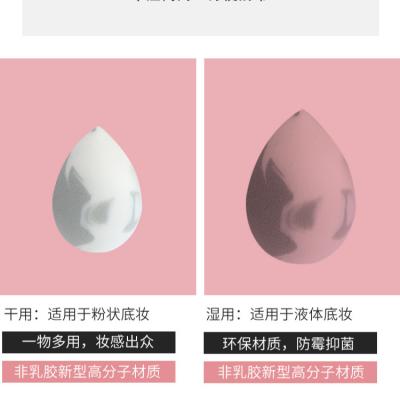 China 2020 Eco-friendly New Product Microfiber Beauty Velvet Makeup Sponge For Face Foundation Powder Puff for sale