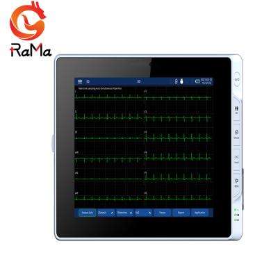 China Hot sales metal mini ecg u60 portable ecg machine 6channel for sale