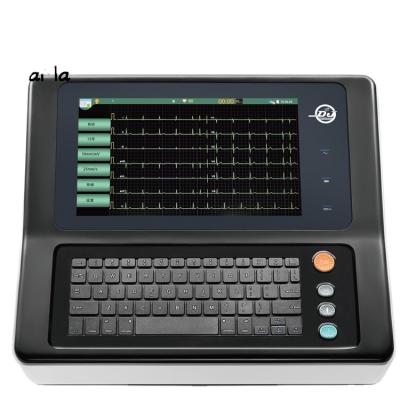 China New design 18 channels plastic ecg machine for sale