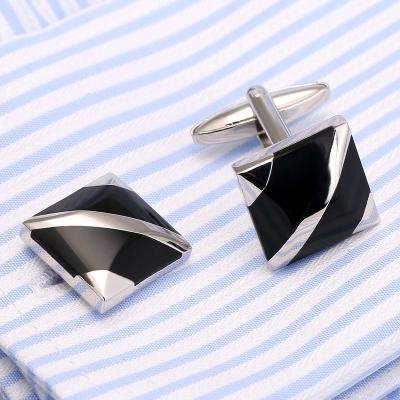 China Hot Selling Hot Selling Slaps French Formal Agate Men's French Formal Agate Studs Cuff Business Buttons for sale