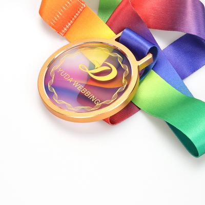 China Europe Manufacturer Custom Medal Award Gold Basketball Soccer Medal Zinc Alloy 3d Running Sport Medals for sale