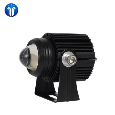 China Modern Motorcycle Headlight Beam Yellow White High Low Auxillary Spot Light Led Motorcycle Lighting System for sale