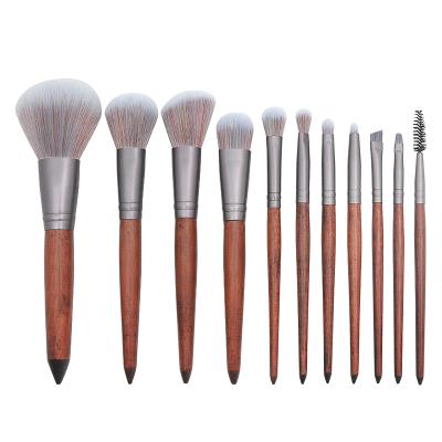 China Angular Blush Direct Sales Customized Color Customized Makeup Brush Set Premium Personalized Makeup Brush Set Makeup for sale