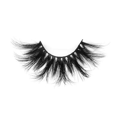 China China thick direct manufacturer high quality wholesale products customize mink wick 25MM eye lashes for sale