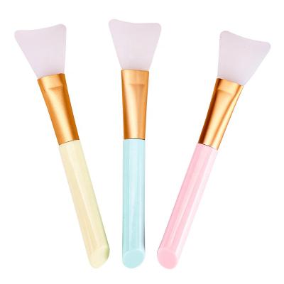 China High Quality Cheap Wholesale Custom Face Mask Smudge Brush Makeup Silicon Face Brush for sale