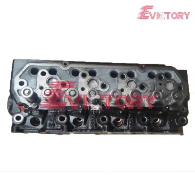 China Excavator For Mitsubishi Engine Parts S4L S4L2 Complete Cylinder Head + Engine Gasket Kit for sale