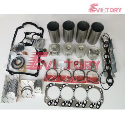 China Truck 4JH1-TC 4JH1T 4JH1 + Ring Cylinder Engine Overhaul Rebuild Kit Piston Liner Lining Gasket Supporting For Isuzu D-MAX for sale