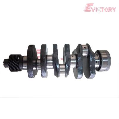 China Excavator Steel 3LB1 Crankshaft For Isuzu 3LB1 Engine Rebuild for sale