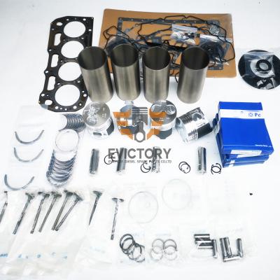 China EXCAVATOR For PERKINS 404C-22 engine rebuild kit with liner piston ring liner kit excavator spare parts for sale