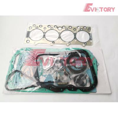 China For DOOSAN DB33A DB33AA Excavator Full Gasket Kit Full With Cylinder Head Gasket for sale