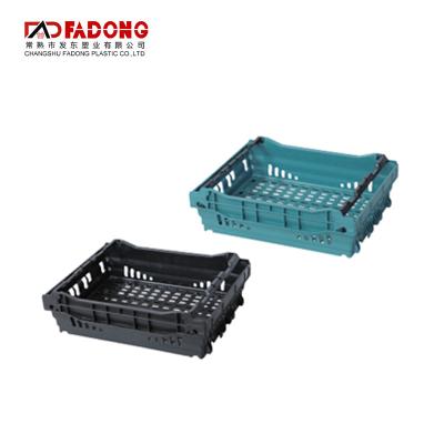 China Plastic fruit basket fruit viable transport and storage or vegetable plastic turnover for sale