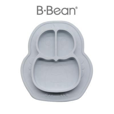 China 2022 New Arrival BBEAN Bowl Spoon Set BBEAN BPA Suction Dinner Plate Strong Free Silicone Baby Feeding Set for sale