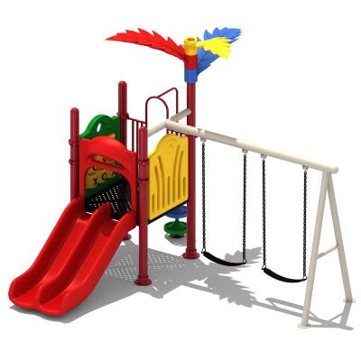 China Sports Park Outdoor Galvanizedpipe Playground Equipment Slideset Exercise Equipment for sale