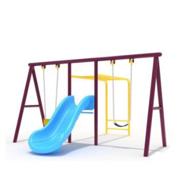 China High Quality Popular Outdoor Playground Outdoor Playground Plastic Slide And Swing For Kids for sale