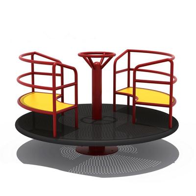 China Galvanized Steel Tube Outdoor Kids Merry Go Round for sale