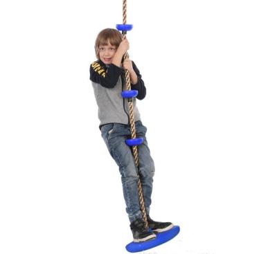 China Outdoor Climbing Swing Rope Garden Pe Rope Kids Climbing Swing for sale