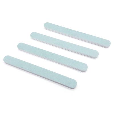 China Eco-friendly 2 Sided Nail Care 600/3000 Custom Logo Printing Sponge Nail Buffer and menhaden for sale