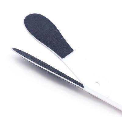 China Hot Selling Convenience Pedicure Foot File Disposable White Double Sided Foot File Pedicure for sale