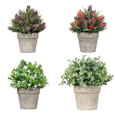 China Factory Price Southwest Wholesale Fake Plants Potted Artificial Plants Flowers With Pot for sale