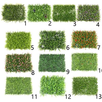 China Factory Sale Plastic Artificial Turf Lawn Grass Cover Mat For Outdoor Wedding Party Home Shopping Mall Wall Background Decoration for sale