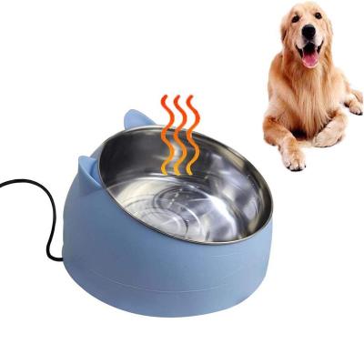 China Small Animals Safe And Reliable Press Pet Top Quality Thermal Heated Bowl for sale