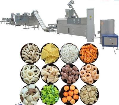 China food & Beverage Factory Snacks Machine Best Selling Puff Snacks Processing Line for sale