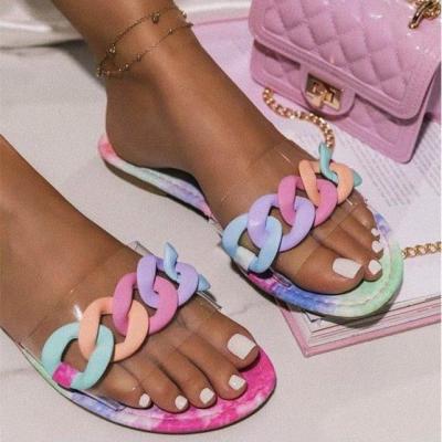 China New Servo Lady Slipper Pvc Nice Girl Light Weight Modern Cheap Custom Factory Plastic Sandal for sale