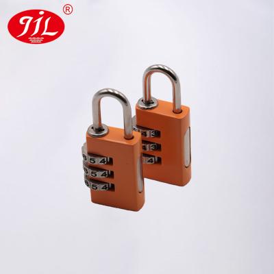 China High Quality Luggage Suitcase Lock Notebook Padlock Password 3 Key Codes Combination Number 4 for sale