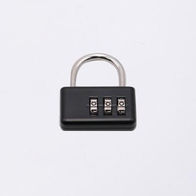 China Hot Selling Outdoor Hardened Zinc Alloy Luggage Combination Padlock 3 Digit School Password Locks Accept Customize LOGO 20kg 31g for sale