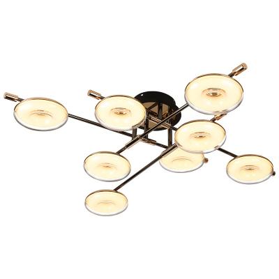 China Surface mounted 2022 new living room luxury light acrylic modern master bedroom dining room simple ceiling light for sale