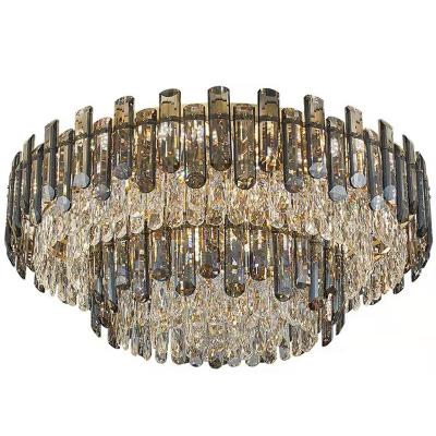 China Living Room Bedroom 70W Crystal Ceiling Lamps Hotel Outdoor Mounted Hanging Nordic Ceiling Lamp for sale