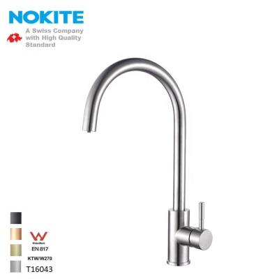 China Thermostatic Faucets 3 in 1 Filter Function 304/316 Stainless Steel Swivel Sink Faucet Kitchen Watermark for sale