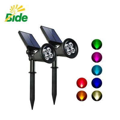 China Bright ABS High Efficiency Waterproof Solar Powered Landscape Spotlights Led Solar LED Street Light for sale