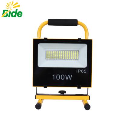 China Other China made 100w led flood light portable led flood lights rechargeable solar led flood lights for sale