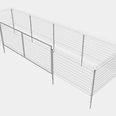 China Mesh Fence Galvanized Price Kit Industrial Panel Hot Dip Galvanizing Equipment Solar Panel Stretching System for sale