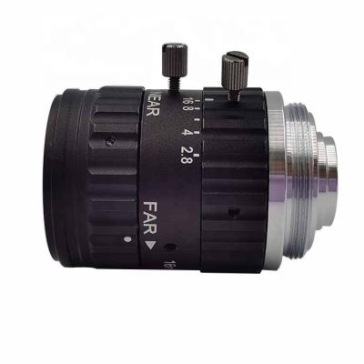 China 12mm 16mm c mount zoom lens large fov lens manufacture in china for sale