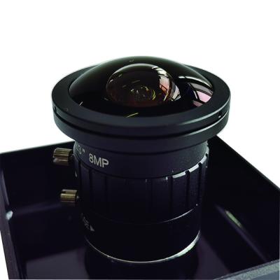 China 2.5mm 8MP fisheye lens with CS mount for industrial l inspection in china for sale