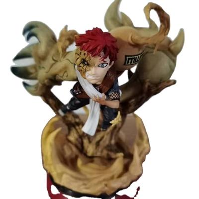 China Funny Model Anime Toys GK Q Version Statue Gaara PVC Collectible Figure 10cm for sale